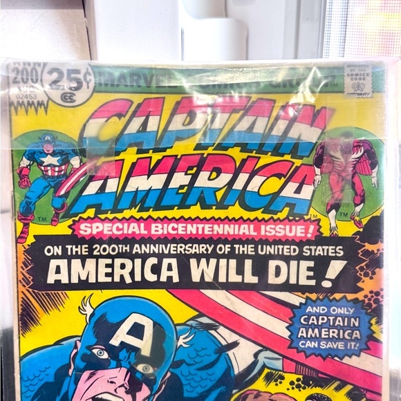 💥Rare Marvel Collectible | Captain America 200th Anniversary Issue | 1970s 💥 - Picture 10 of 16